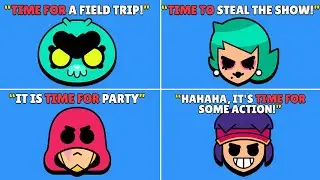 Brawlers With The Same Voice Lines (Time To/For...)