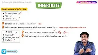 Female Infertility ( Part - 2 ) : Obstetrics and gynaecology lecture