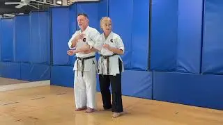 Seipai Gyaku te waza - Spinning in Kata