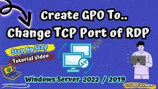 How to Change TCP Port Number in the Remote Desktop | Windows Server 2019 / 2022