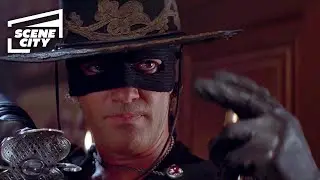 The Mask of Zorro: Two Versus One Sword Fight Scene (Antonio Banderas 4K HD Clip)