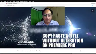 Copy Paste Title without Altering the Previous One in Adobe Premiere Pro CC (Skip to 