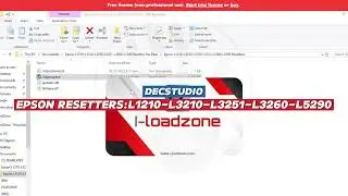 How to Use Epson Resetters for  L1210-L3210 -L3250-L3251-L3260-L5290