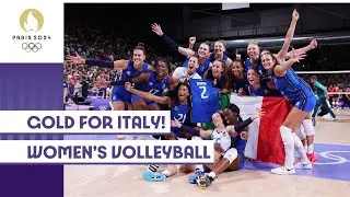 Italy are Olympic Champions! 🇮🇹 |  Womens Volleyball Gold Medal Game | #Paris2024 Highlights