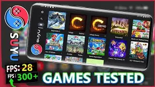 SUYU Emulator Performance & Games Test - Playable Games