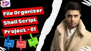 File Organizer using Linux Shell Script | Organize Your Files Efficiently! #shellscripting #linux