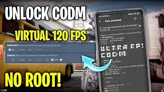 🔧 How To Unlock CODM Maximum FPS (120) | Without Root (Virtual!)