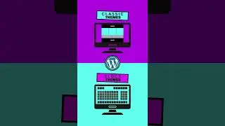 WordPress Block Theme vs Classic Theme #shorts #wordpress