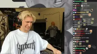 xQc spilled coffee on his $1000 Puberty Shirt