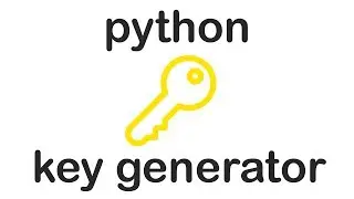 Make a Key Generator in Python