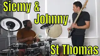 Johnny Cox & Siemy Di - Jamming on St Thomas by Sonny Rollins - Using a Headrush Looperboard