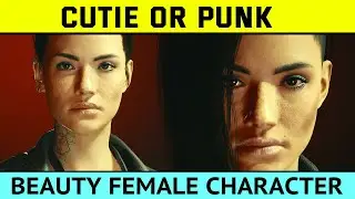How to Create BEAUTIFUL FEMALE Character | Cyberpunk 2077