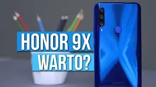 Honor 9X - RECENZJA - Niższa CENA, czy to się UDA? - TEST i opinie  / Mobileo [PL]