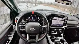 2023 Ford F-150 Raptor R V8 in the Snow!