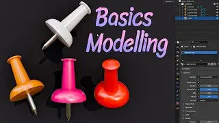 Blender Basic Modelling Tutorial - 3.6 | Low Poly Modeling