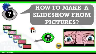 How to make a video / slideshow from a serie of pictures | Convert photos to video 