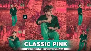 Lightroom classic dark pink preset download || Lightroom mobile preset dng || Free lightroom presets