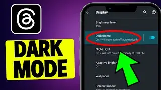 How To Turn on Dark Mode on Threads - 2024