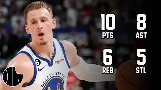 Donte DiVincenzo Highlights | Trail Blazers vs. Warriors | 9th Apr 2023