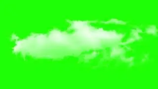 Cloud Green Screen Video Background | Realistic Free Moving Clouds Animation