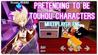 Pretending to be Touhou Characters in ROBLOX Friday Night Funkin