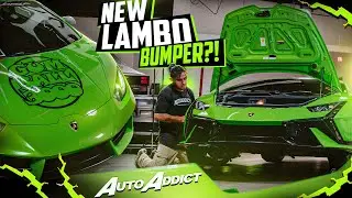 NEW LAMBORGHINI TECNICA CONVERSION BUMPER |@AutoAddictUSA | @skinnysworld |