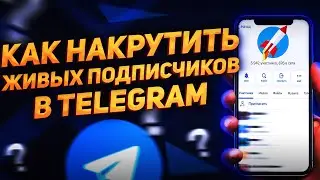 Как Накрутить Живых Подписчиков? \ Реклама и Продвижение на Примере Telegram