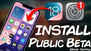 How To Install iOS 18 PUBLIC Beta (No PC)