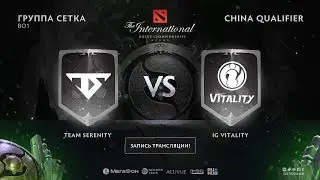 Team Serenity vs iG Vitality, The International CN QL [Adekvat]