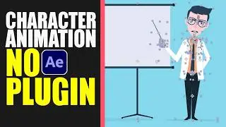 Character Animation Without Plugins in After Effects Tutorials