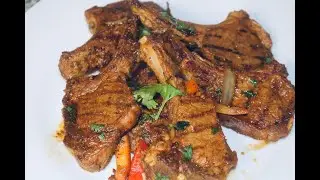 Simple Grilled Lamb chops (Somali style) | Hilib Shiilan oo  fudud | Ramadan Recipes | Somali food