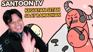 KEGIATAN SETAN SAAT BULAN PUASA @SANTOONTV #1millionsubscribers #santoontv