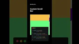 Custom Scroll Bar using Pure CSS