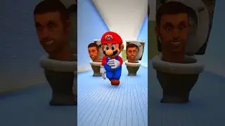 Skibidi Toilet Chase Mario 