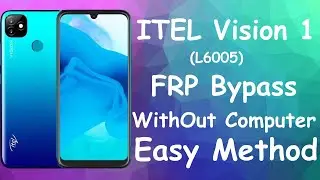 ITEL Vision 1 FRP BYPASS .without computer (Easiest Way). Android 9.