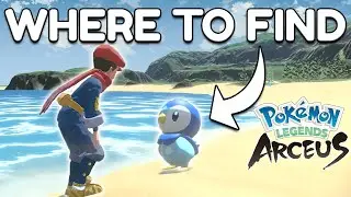 Where to find Piplup in Pokemon Legends: Arceus