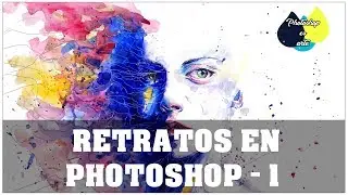 RETRATOS EN DIFERENTES MATERIALES CON PHOTOSHOP -1