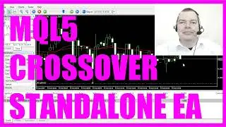 MQL5 TUTORIAL - SIMPLE  CROSSOVER STANDALONE EXPERT ADVISOR