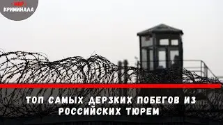 ТОП самых дерзких побегов из российских тюрем | Солоник, Безотечество, Железогло, Куликов