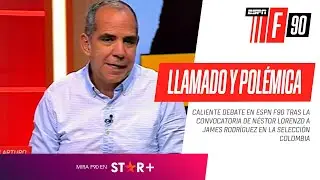 Picante debate tras la convocatoria de Néstor Lorenzo a James Rodríguez en la Selección Colombia