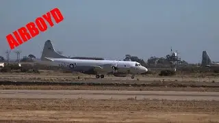 EP-3E Aries II Landing • Miramar Air Show 2024