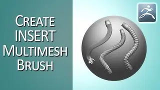 How to create Insert Multimesh brush in ZBrush (tutorial preview)