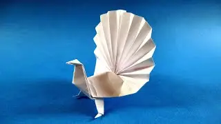 How to make a paper Peacock \ Easy Version