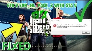 How to Fix GTA V ERR_FIL_PACK_3 WITH OPENIV | GTA 5 Corrupt Game Data