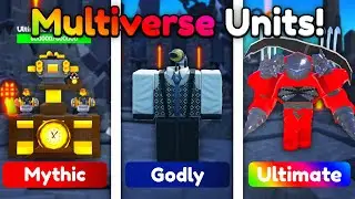 EVERY MULTIVERSE UNIT vs ENDLESS MODE.. (Toilet Tower Defense)