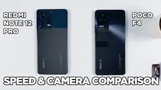 Redmi Note 12 Pro vs POCO F4 SPEED TEST & CAMERA Comparison | Zeibiz