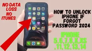 How to Unlock iphone if forgot password 2024/Unlock iPhone locked to owner without data loss#iphone