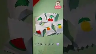 Origami paper gift idea/ DIY paper gift idea/origami chocolate gift ideas#shorts @CariaDIY084