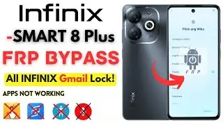 Infinix Smart 8 Plus (x6526) Frp Bypass New Security 2024 (Ufixer Solution) #frpremove #frpbypass