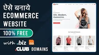 How To Create eCommerce Website With WordPress FREE And GET Free Hosting | 2024 Hindi